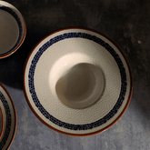 Prato para Massas Village em Cerâmica Creme 28cm