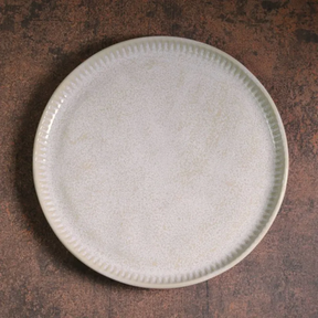 Prato de Sobremesa Linhas Latte Off White 21,5cm