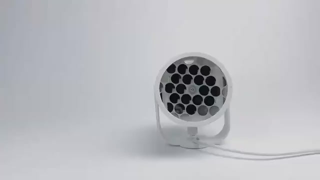 Mini projetor LED e demonstração dos desenhos em movimento