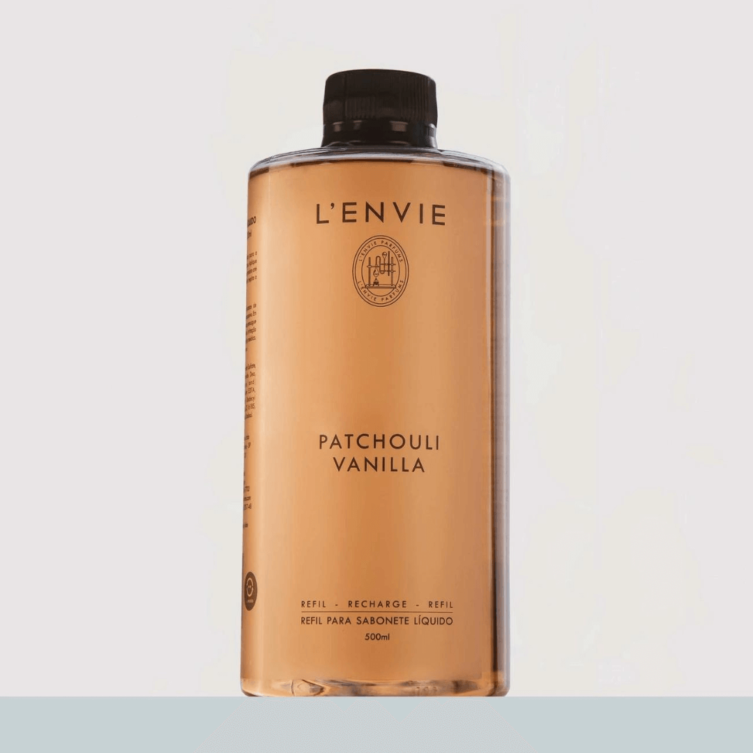Refil Sabonete Liquido Patchouli Vanilla 500ml L'envie