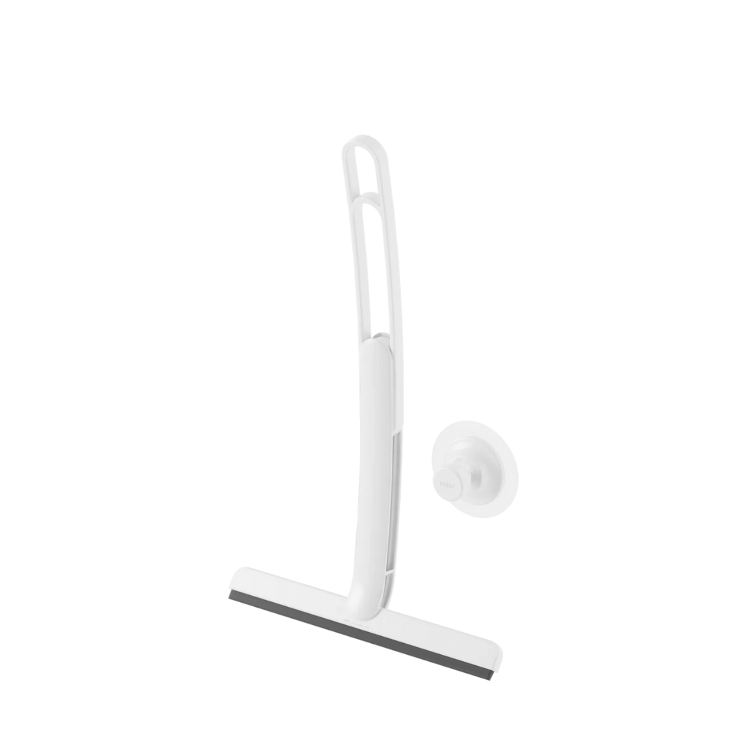 Rodo Extensível Fixação por Adesivo Branco 40cm Linha Flex