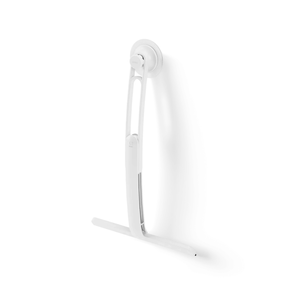 Rodo Extensível Fixação por Adesivo Branco 40cm Linha Flex