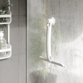 Rodo Extensível Fixação por Adesivo Branco 40cm Linha Flex
