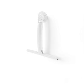 Rodo Extensível Fixação por Adesivo Branco 40cm Linha Flex