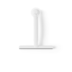 Rodo Extensível Fixação por Adesivo Branco 40cm Linha Flex