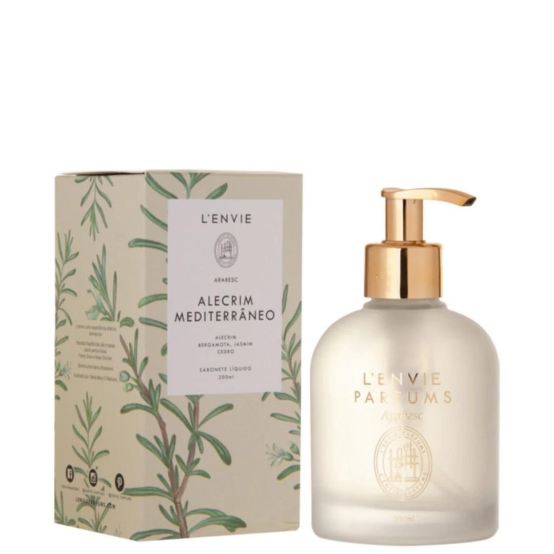 Sabonete Liquido Alecrim Mediterrâneo Arabesc 200ml L'envie
