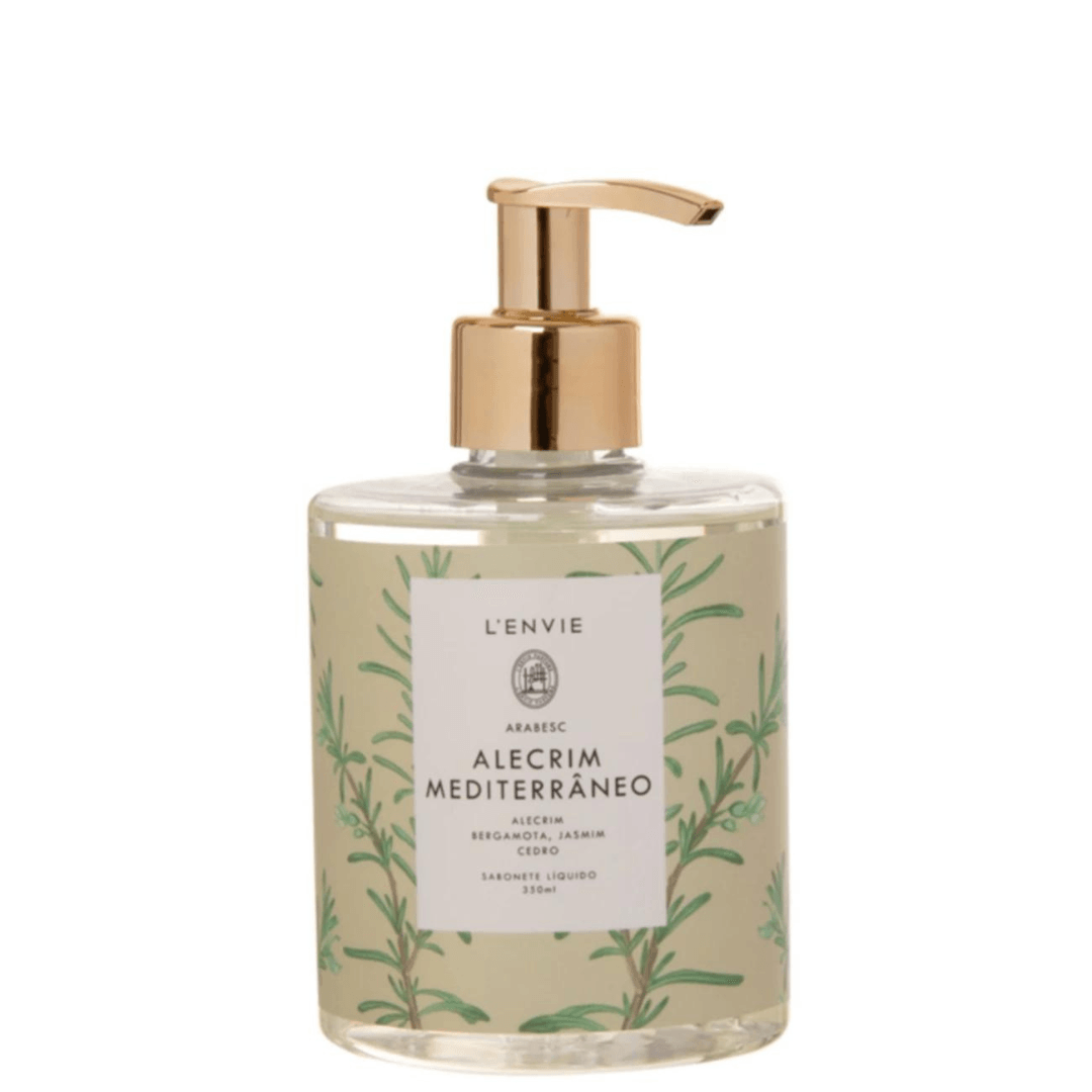 Sabonete Líquido Alecrim Mediterrâneo Arabesc 350ml L'envie
