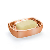 Saboneteira Bancada Rose Gold Linha Conceito- 12,8cm