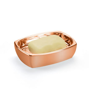 Saboneteira Bancada Rose Gold Linha Conceito- 12,8cm