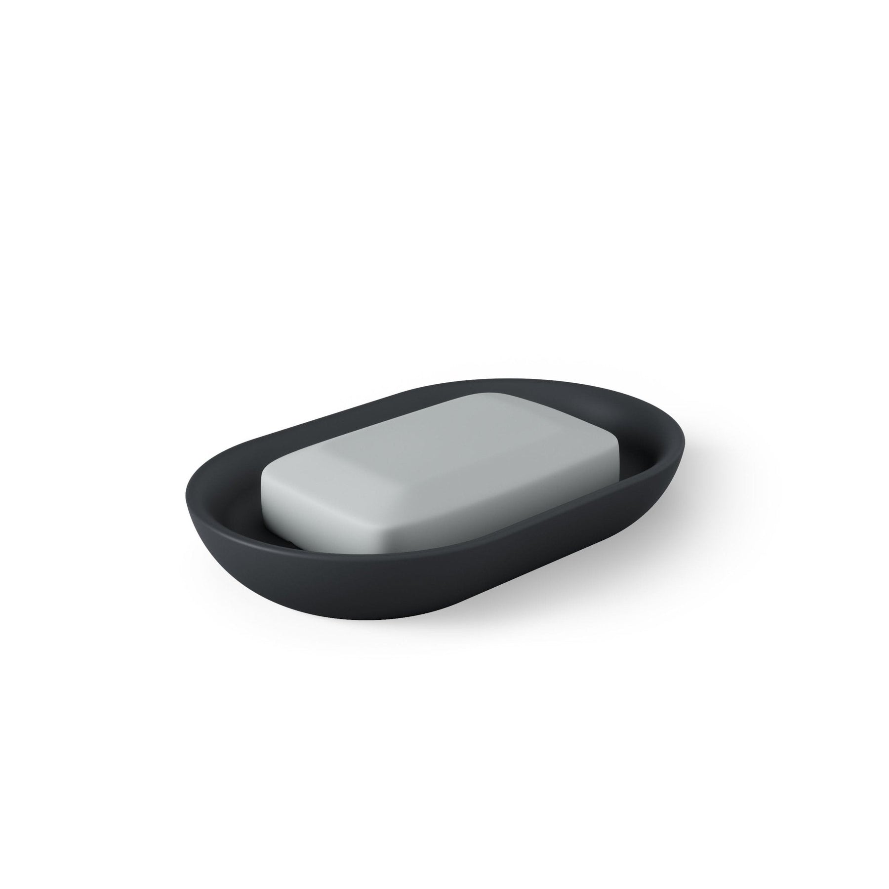 Saboneteira Oval Junip Preto