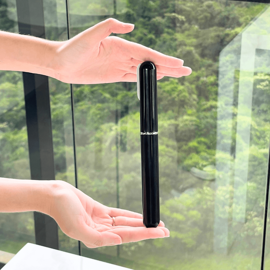 Saca-Rolhas de Plástico a Vácuo Preto 20cm