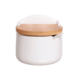 Saleiro Asper em Porcelana Branco 10,5cm