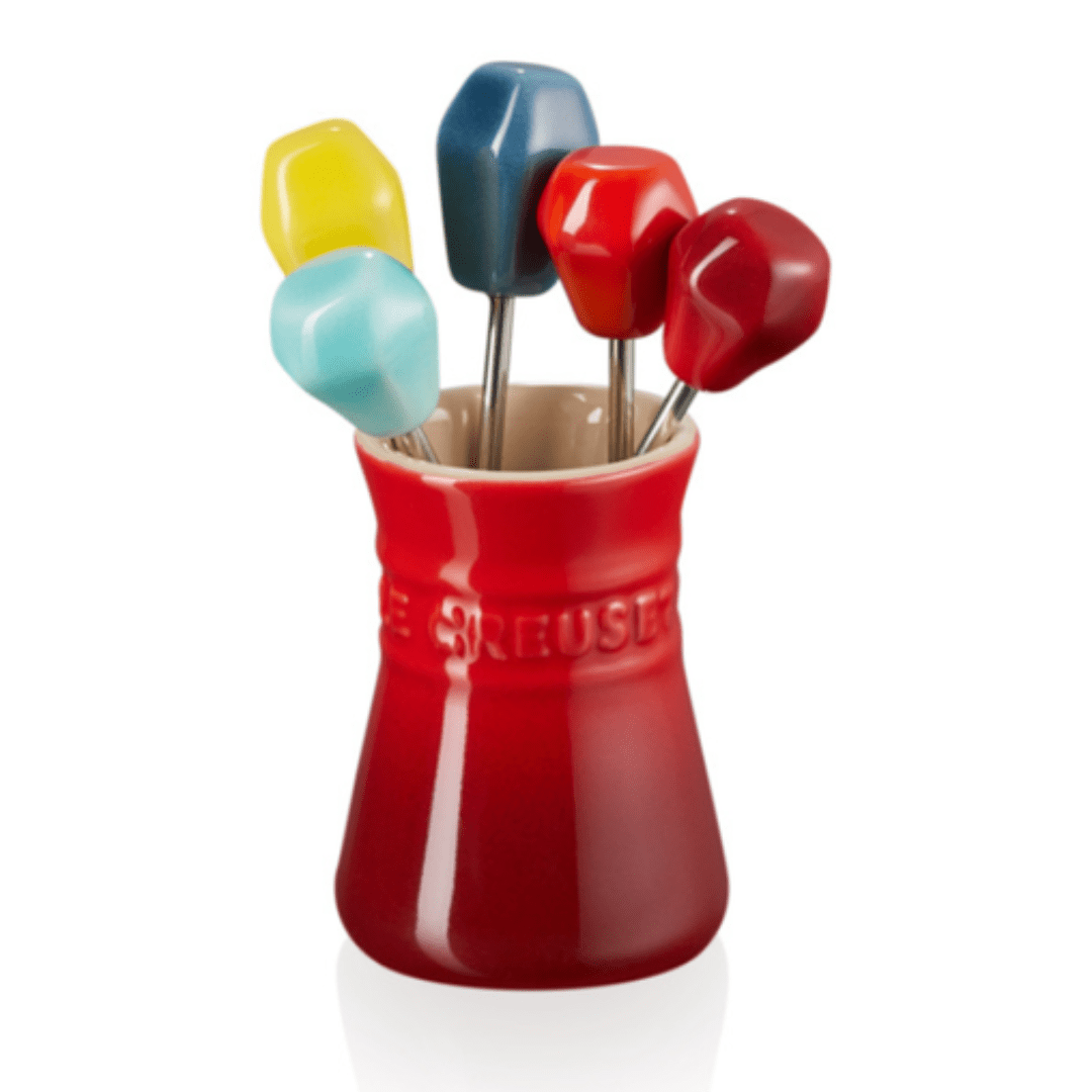 Set 5 Palitos para Aperitivo Coloridos Le Creuset