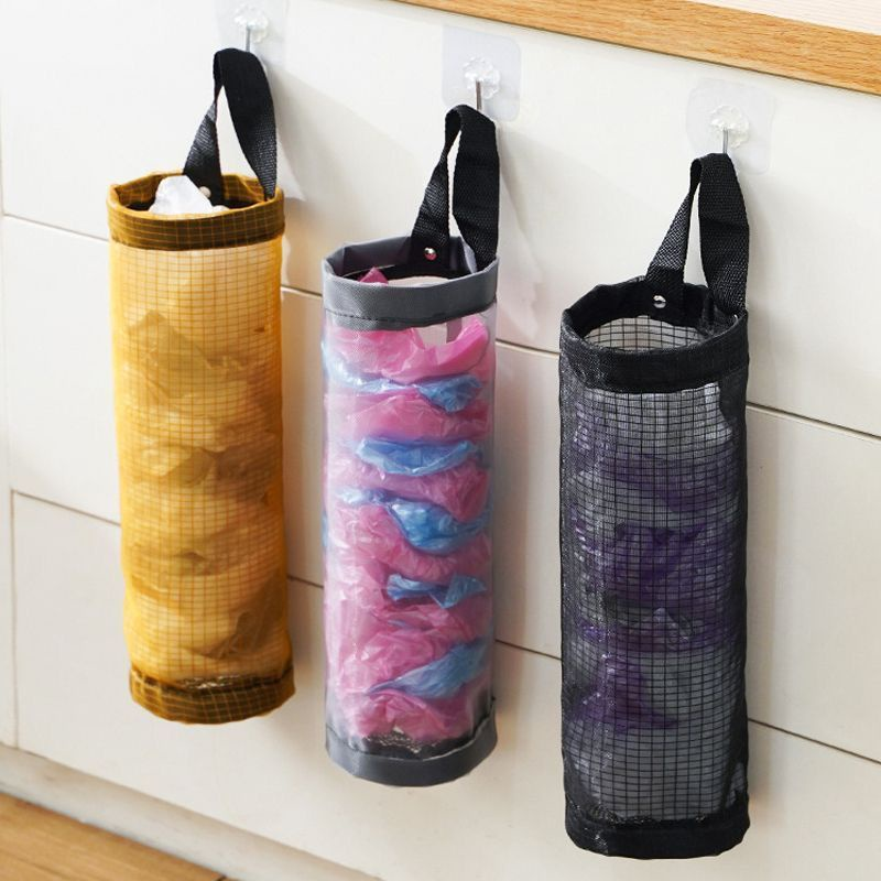 Bolsa Organizadora Dispenser de Sacolas Plásticas em Nylon