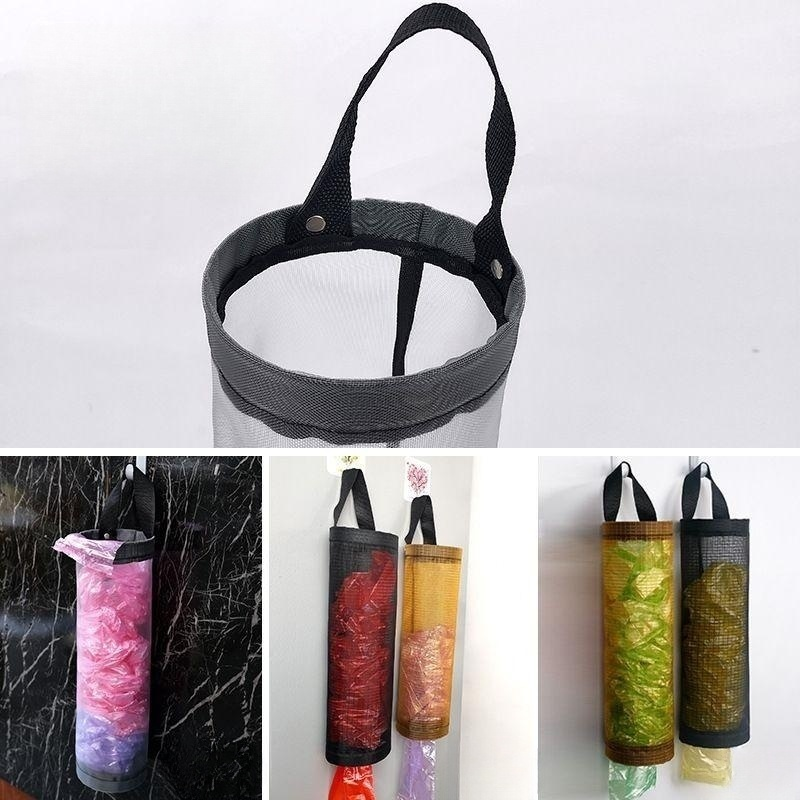 Bolsa Organizadora Dispenser de Sacolas Plásticas em Nylon