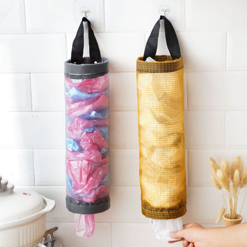 Bolsa Organizadora Dispenser de Sacolas Plásticas em Nylon