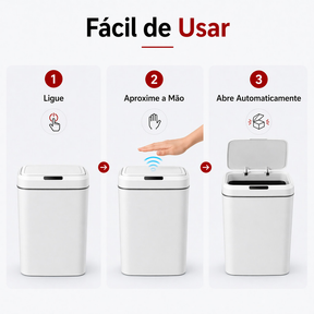 Lixeira Inteligente com Sensor