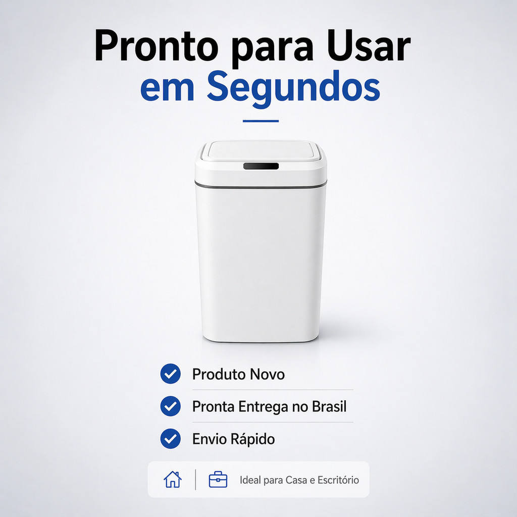 Lixeira Inteligente com Sensor