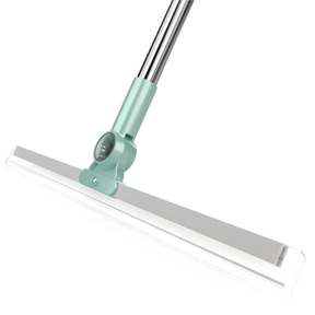 Vassoura Mágica Rodo de Silicone Multiúso Com Cabo de Aço Inox e Gancho
