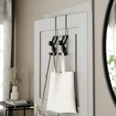 Suporte Cabideiro de Porta Buddy Preto