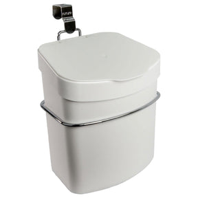 Suporte com Lixeira Plástica 2,5L para Porta de Armário