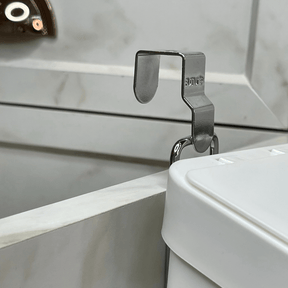 Suporte com Lixeira Plástica 2,5L para Porta de Armário
