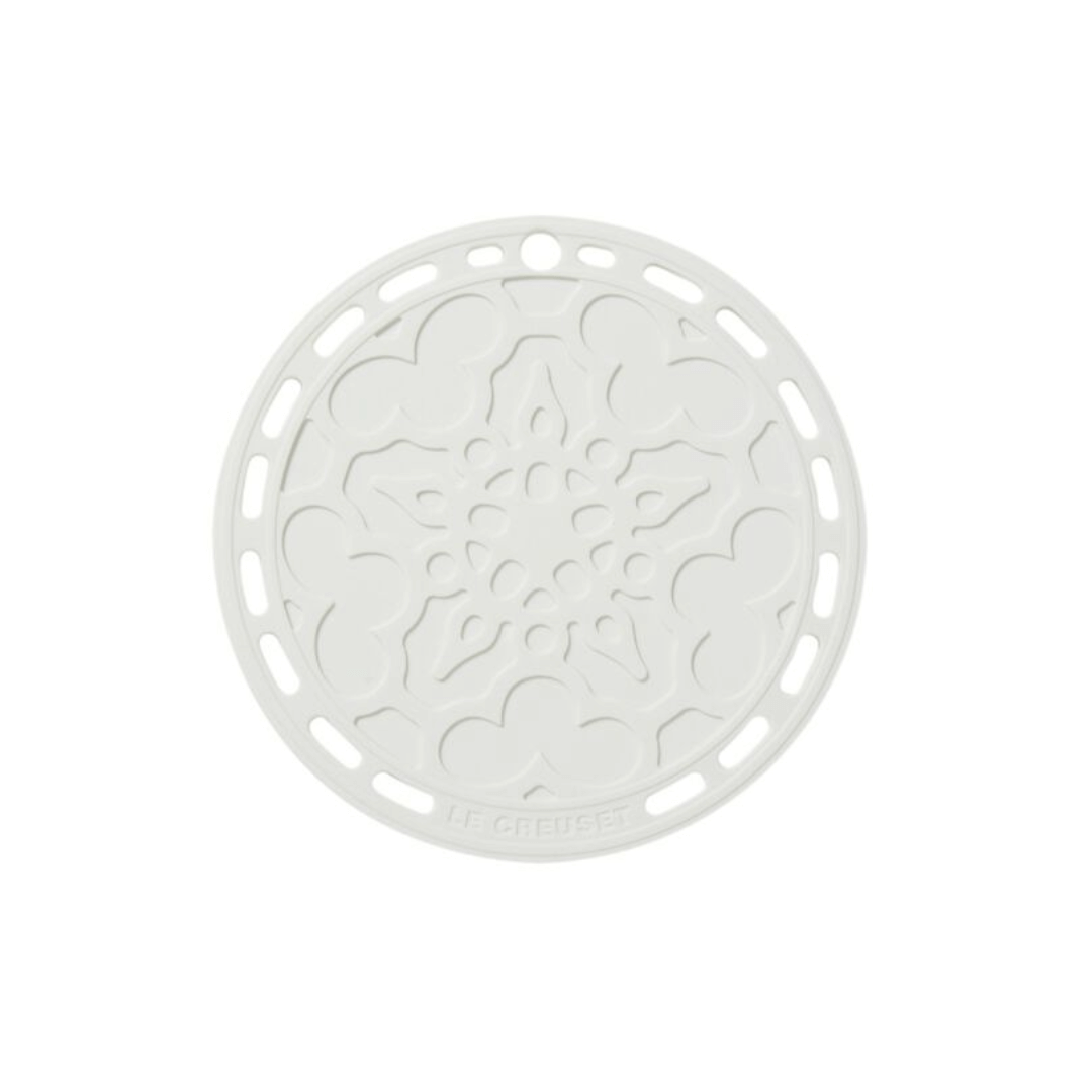 Suporte de Silicone Descanso de Panela French Branco Le Creuset