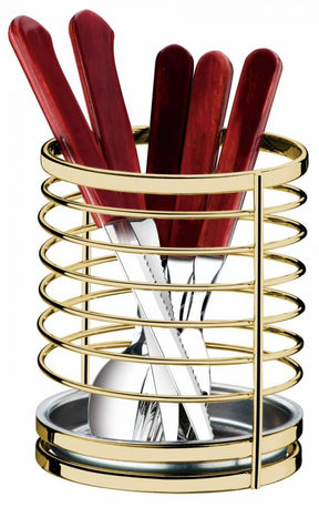 Suporte Para Talheres e Utensílios Dourado Luxo