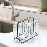 Suporte Porta 6 Copos Preto Linha Black