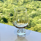 Copo Taça para Vinho Vidro com Base Diamante Branco 600ml