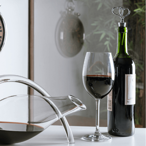 Tampa de Vinho Coração