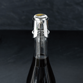 Tampa com Pressão para Champanhe em Aço Inox