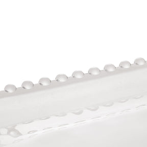 Travessa Cristal de Chumbo Oval Pearl 30cm