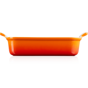 Travessa Retangular Heritage Laranja 19cm Le Creuset