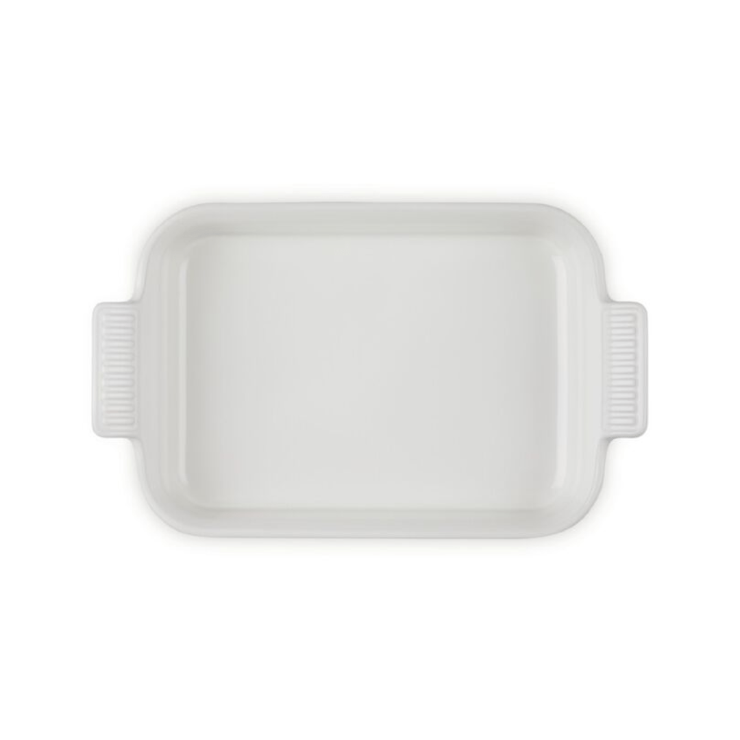 Travessa Retangular Heritage Meringue 26cm Le Creuset