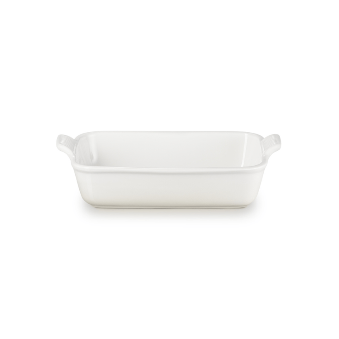 Travessa Retangular Heritage Meringue 26cm Le Creuset