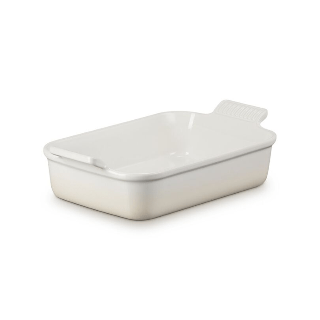 Travessa Retangular Heritage Meringue 26cm Le Creuset