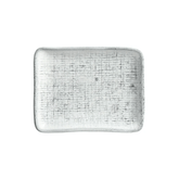 Travessa Retangular Juta Echo Branca 18cm