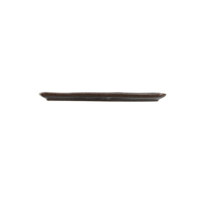 Travessa Retangular Orgânica Titanium 22cm