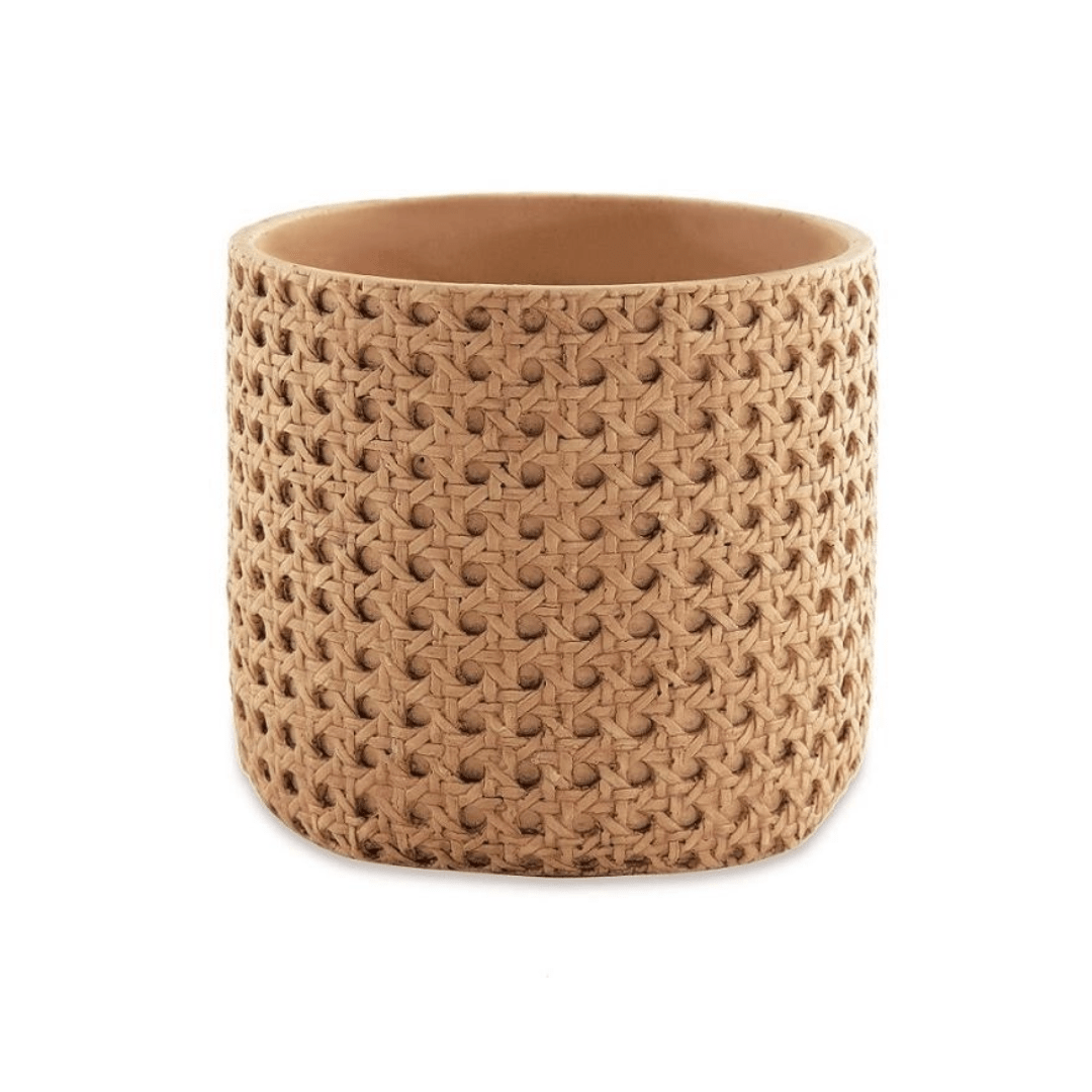Vaso Cachepot Decorativo em Cimento M 16cm