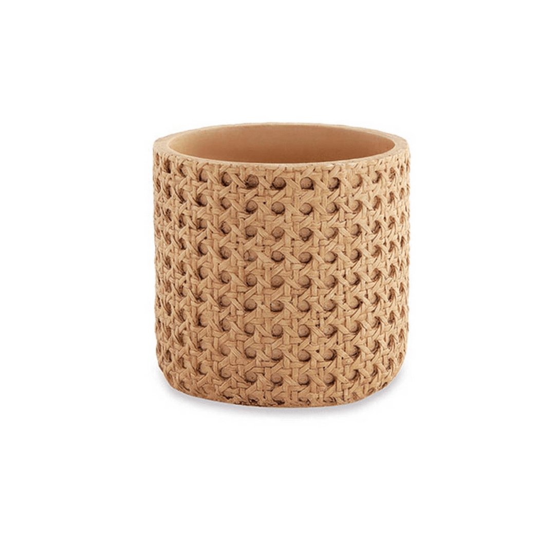 Vaso Cachepot Decorativo em Cimento P 13,5cm