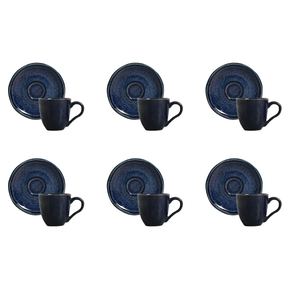 Jogo 6 Xícaras de Café Daily Happy 70ML